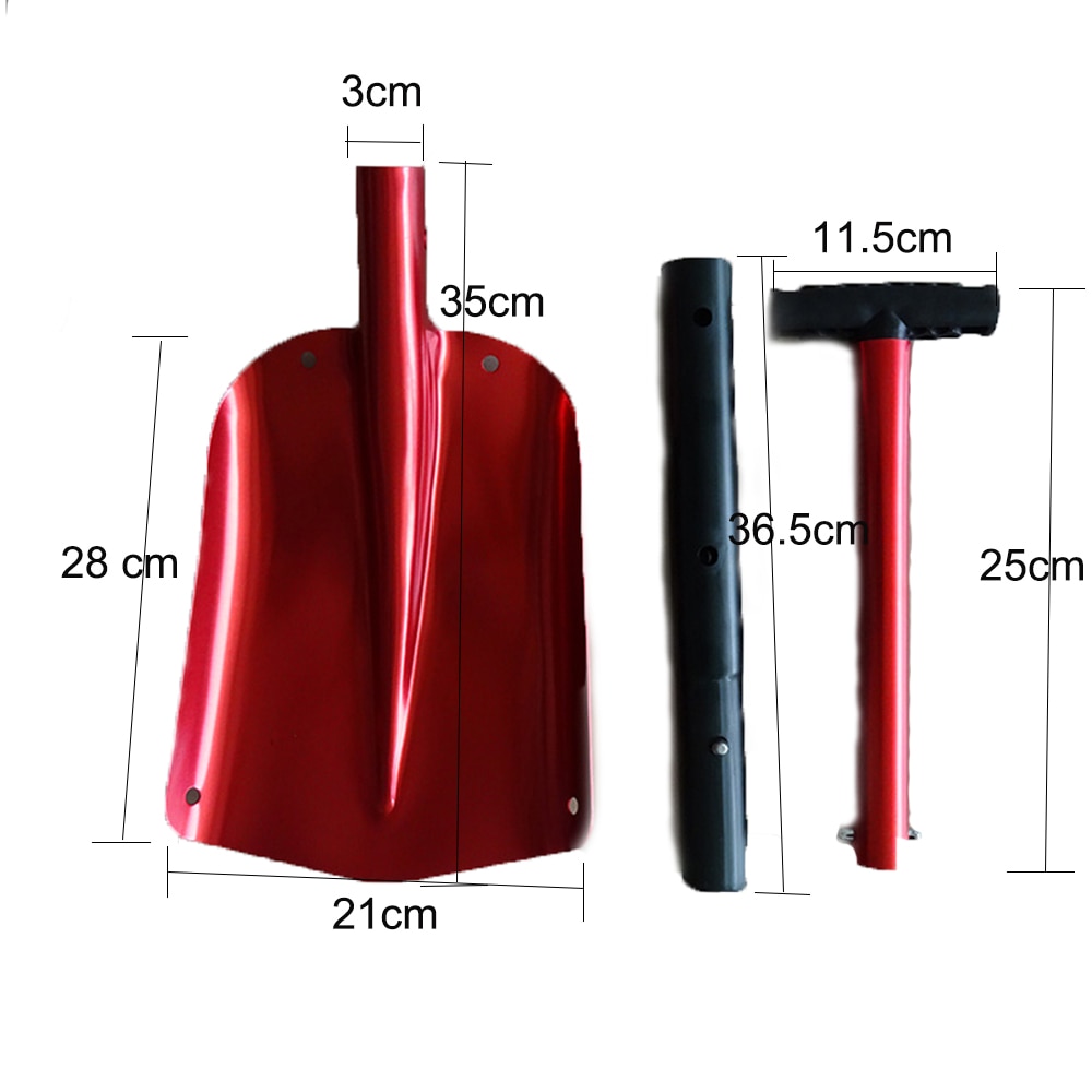 Travel Metal Collapsible Snow Shovel Travel Metal Collapsible Snow Shovel