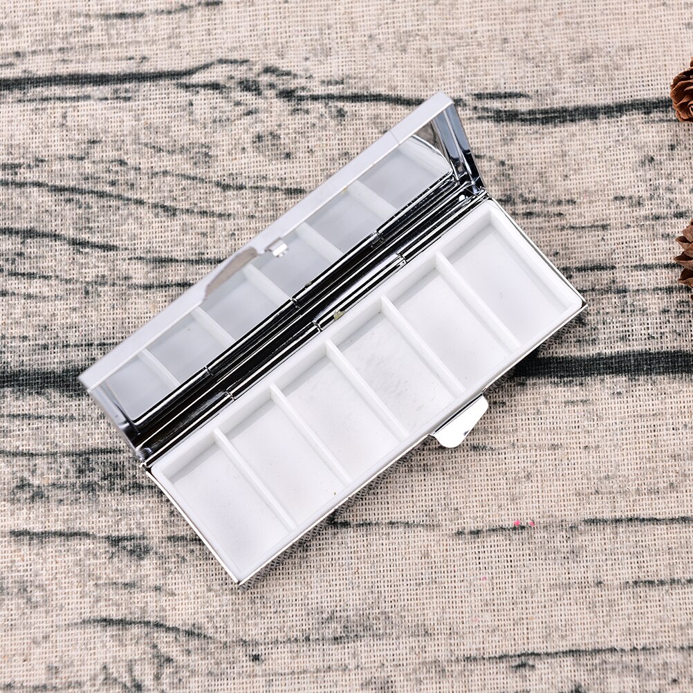 Travel Metal Pill Box Container Travel Metal Pill Box Container