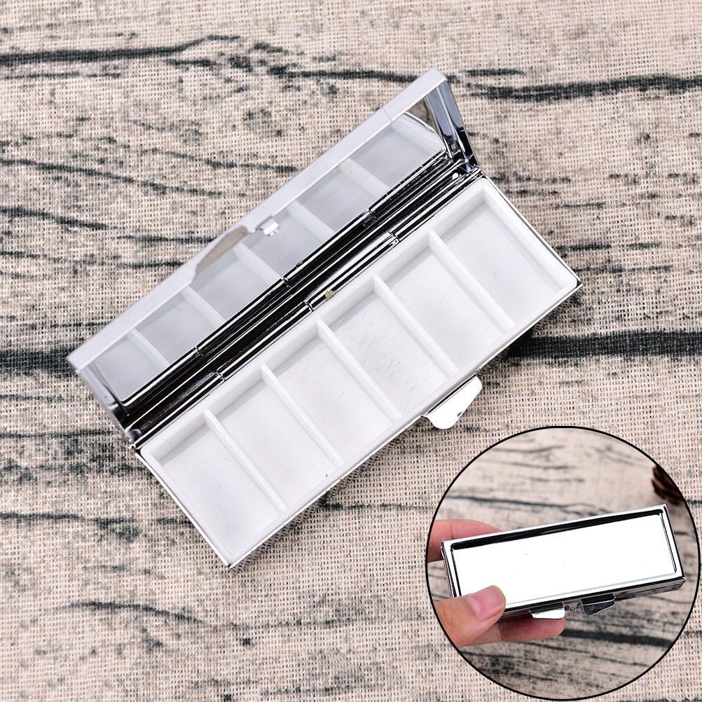 Travel Metal Pill Box Container Travel Metal Pill Box Container