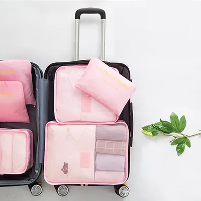 Travel Packing Cubes Luggage Organizer (6 pieces) Travel Packing Cubes Luggage Organizer (6 pieces)