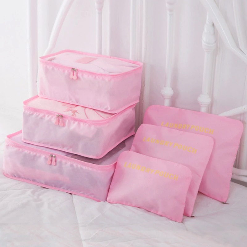 Travel Packing Cubes Luggage Organizer (6 pieces) Travel Packing Cubes Luggage Organizer (6 pieces)