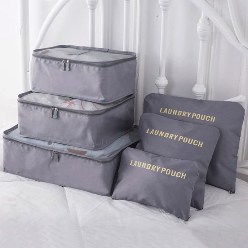 Travel Packing Cubes Luggage Organizer (6 pieces) Travel Packing Cubes Luggage Organizer (6 pieces)