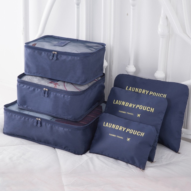Travel Packing Cubes Luggage Organizer (6 pieces) Travel Packing Cubes Luggage Organizer (6 pieces)