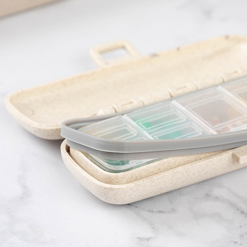 Travel Pill Box Medicine Organizer