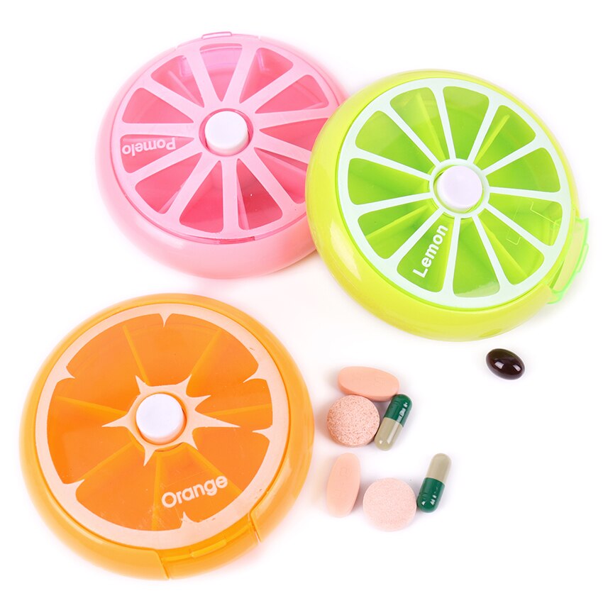 Travel Pill Container Weekly Medicine Dispenser Travel Pill Container Weekly Medicine Dispenser