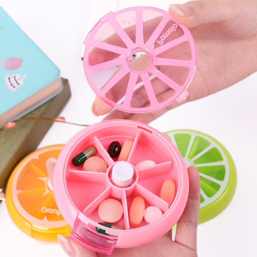 Travel Pill Container Weekly Medicine Dispenser Travel Pill Container Weekly Medicine Dispenser
