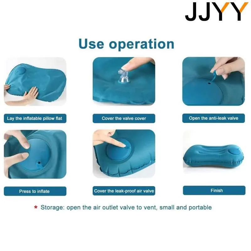 Travel Pillow Air Inflatable Airplane Car Pillows Pillow Folding Press Type Bed Pillows Neck Cushion Home Office Travel Pillow Air Inflatable Airplane Car Pillows Pillow Folding Press Type Bed Pillows Neck Cushion Home Office