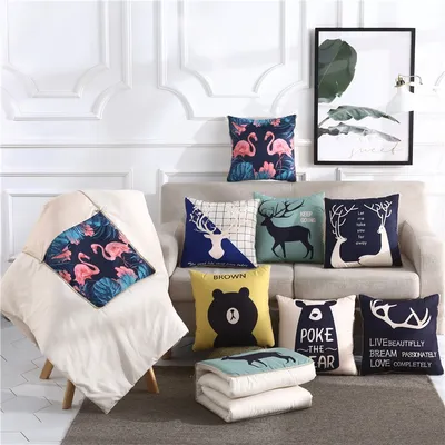 Travel Pillow Blanket Soft Cushion Travel Pillow Blanket Soft Cushion