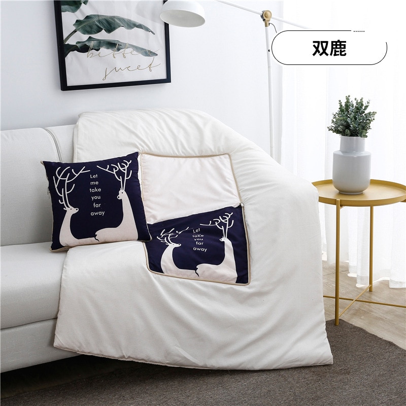 Travel Pillow Blanket Soft Cushion Travel Pillow Blanket Soft Cushion