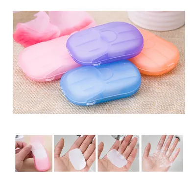 Travel Portable Paper Soap (Set of 60)