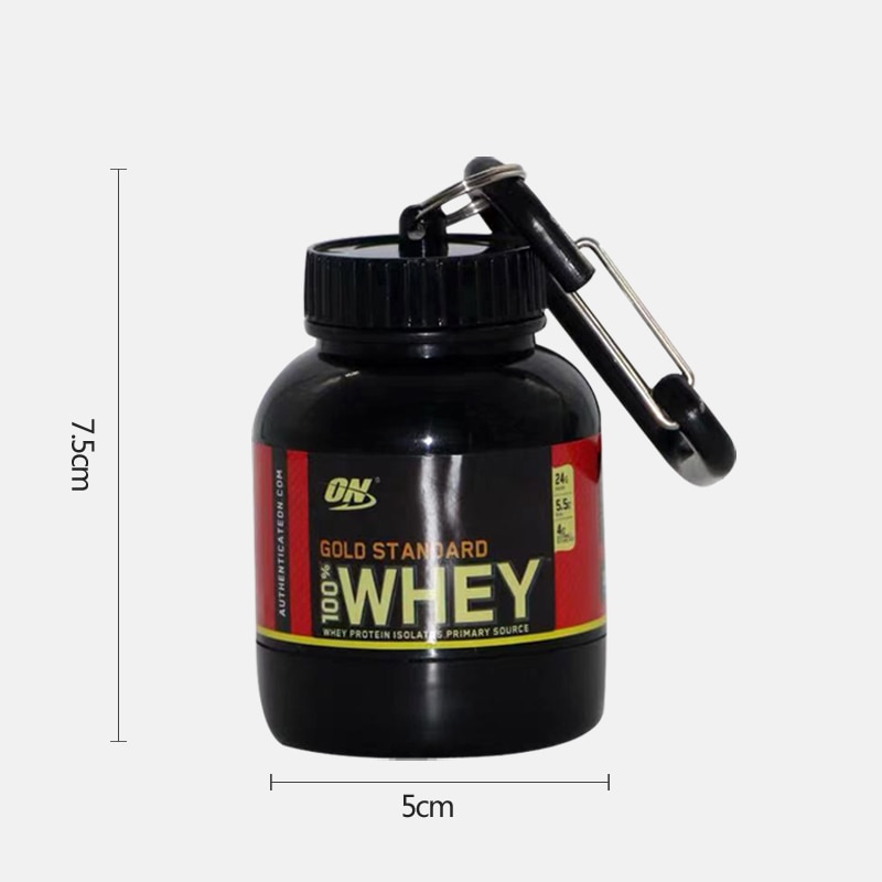 Travel Protein Powder Container Travel Protein Powder Container