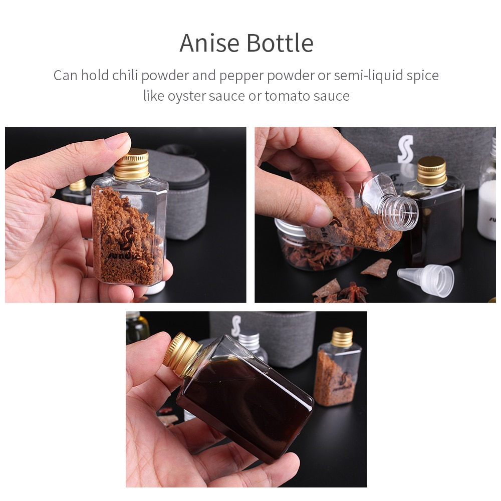 Travel Spice Container Set (9pcs) Travel Spice Container Set (9pcs)