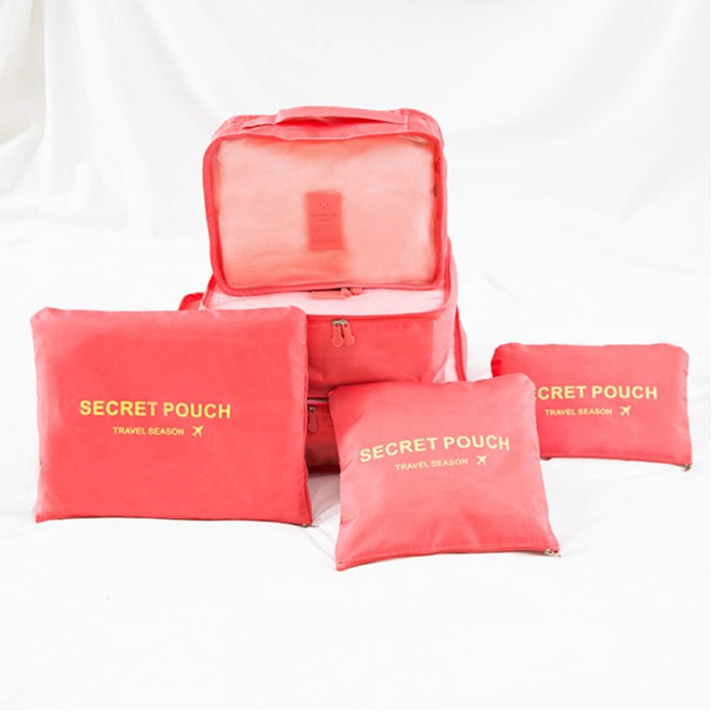 Travel Storage Bags 6 Pieces Organizer