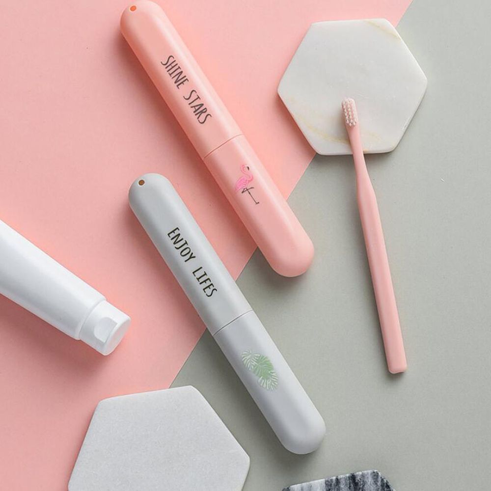Travel Toothbrush Case Dustproof Holder Travel Toothbrush Case Dustproof Holder