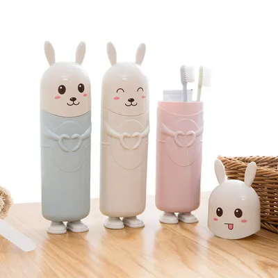 Travel Toothbrush Holder Rabbit Design Travel Toothbrush Holder Rabbit Design