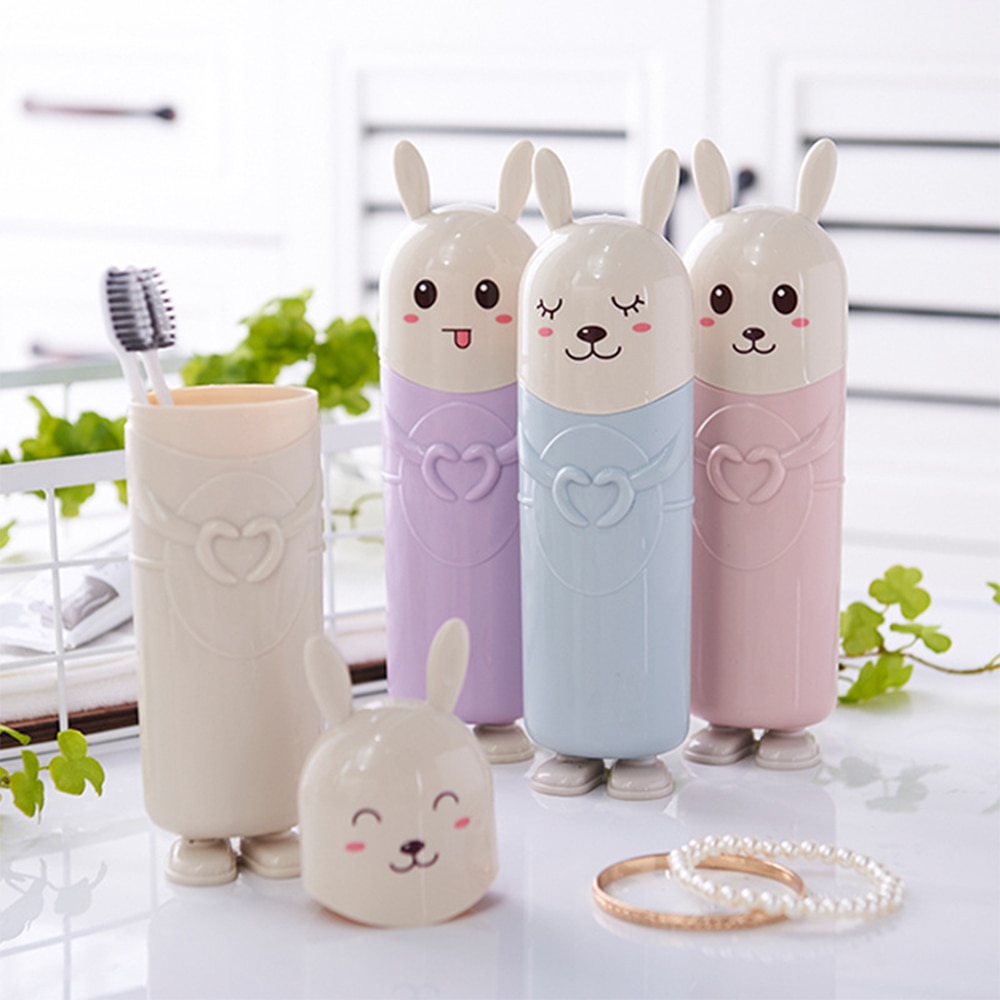 Travel Toothbrush Holder Rabbit Design Travel Toothbrush Holder Rabbit Design
