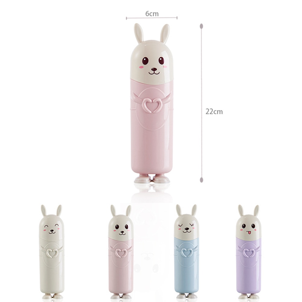 Travel Toothbrush Holder Rabbit Design Travel Toothbrush Holder Rabbit Design