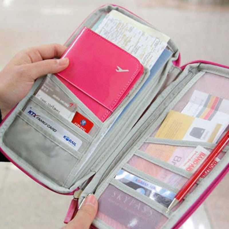 Travel Wallet Organizer All-in One Pouch