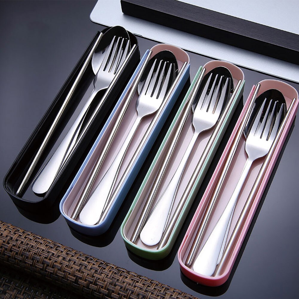 Traveling Cutlery Set with Case