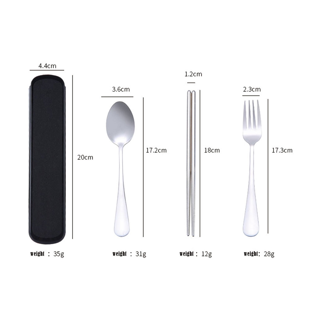 Traveling Cutlery Set with Case