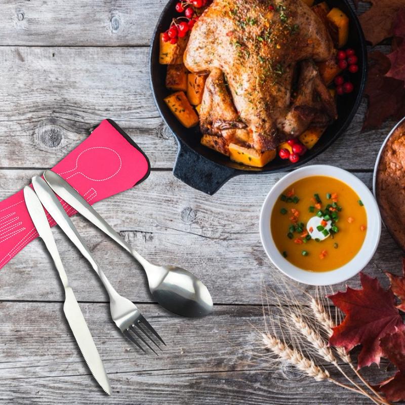 Traveling Knife Fork and Spoon Set
