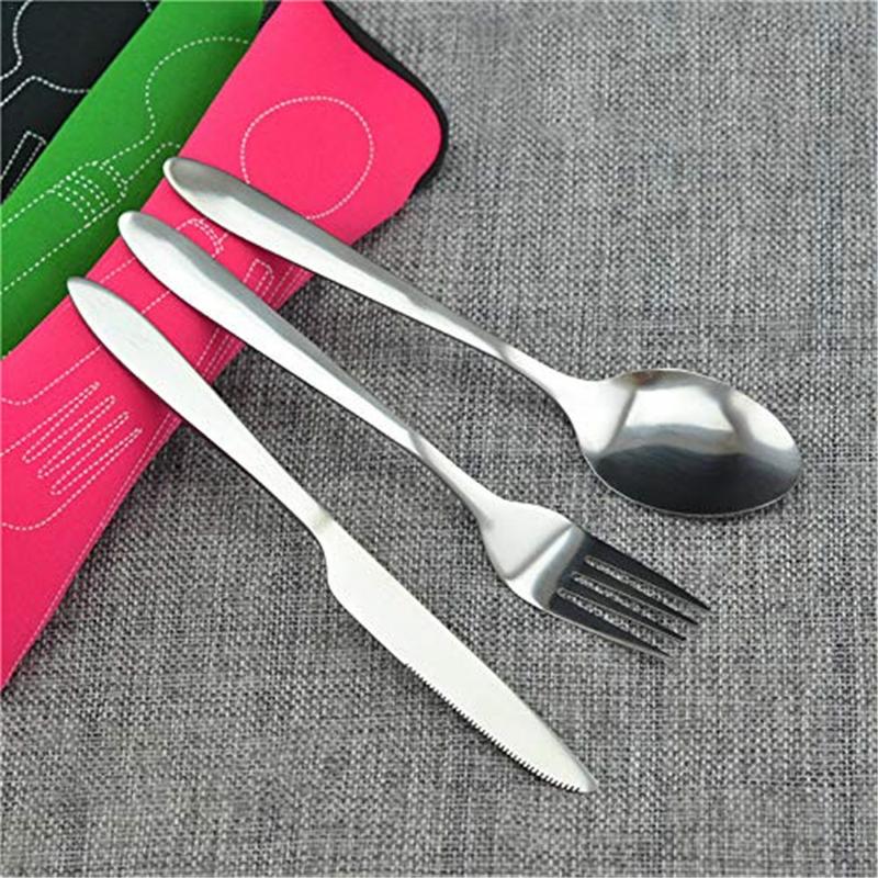 Traveling Knife Fork and Spoon Set