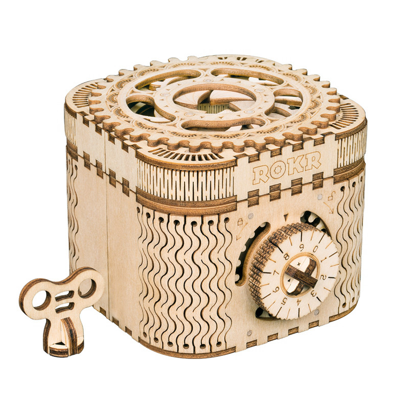 Treasure Box 3D Wooden Puzzle