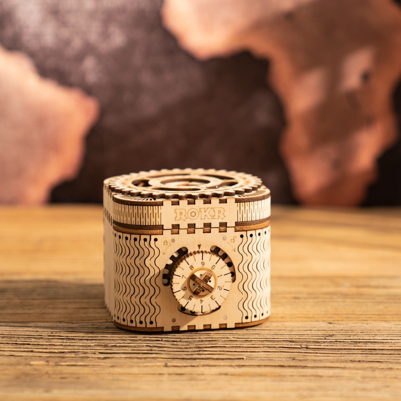 Treasure Box 3D Wooden Puzzle