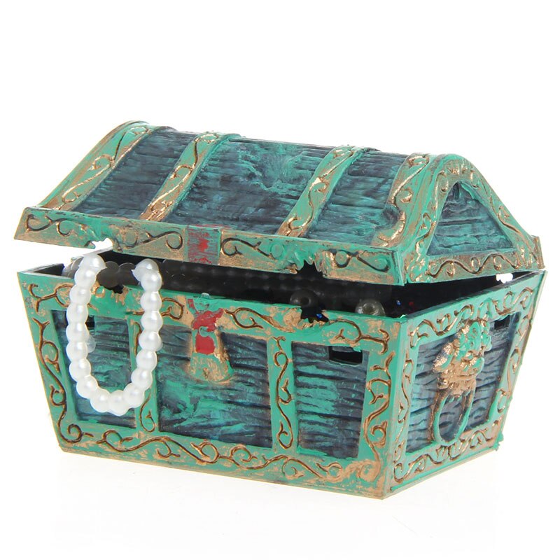 Treasure Chest Fish Tank Aerating Decor