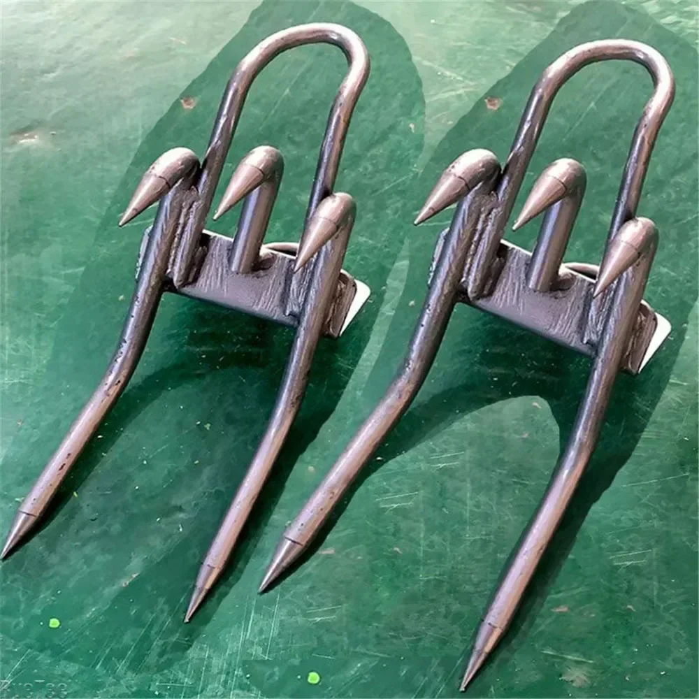 Tree Climbing Tool Pole Climbing Spikes For Hunting Shoes Tree Steel Climbing Simple Picking Observation Fruit Tool Tree Climbing Tool Pole Climbing Spikes For Hunting Shoes Tree Steel Climbing Simple Picking Observation Fruit Tool