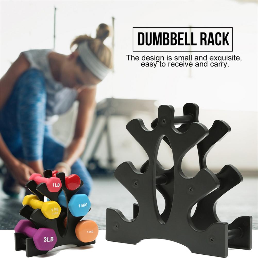 Tree Design 3 Tier Dumbbell Rack Tree Design 3 Tier Dumbbell Rack
