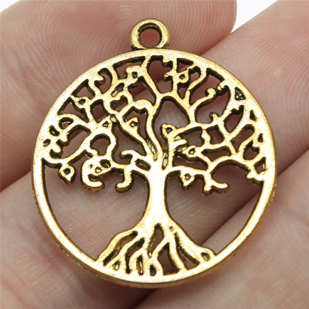 Tree of Life Pendants Necklace Bracelet Charm (10 pcs) Tree of Life Pendants Necklace Bracelet Charm (10 pcs)