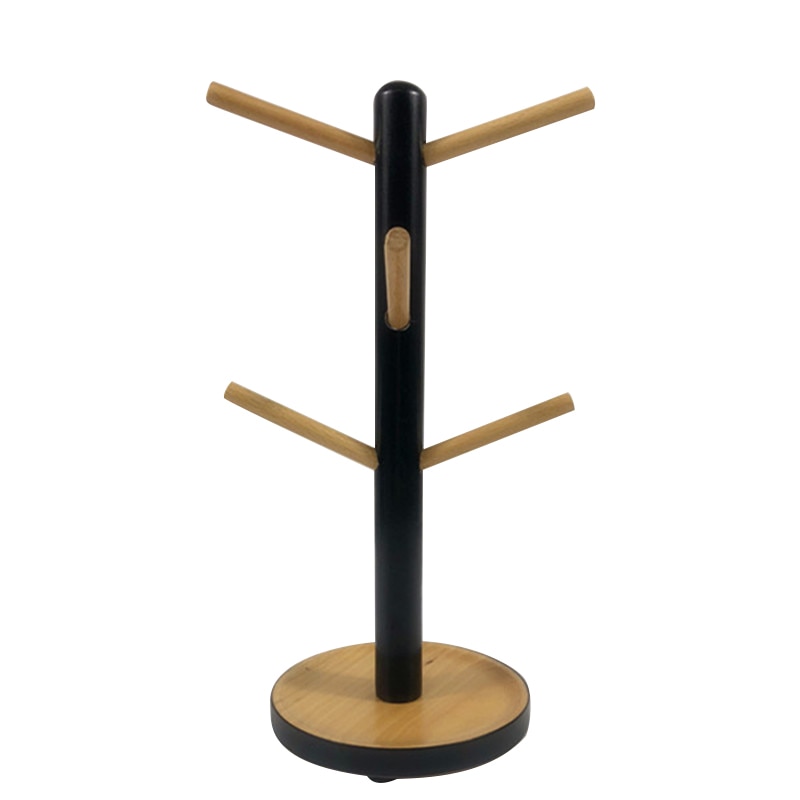 Tree Shaped Wooden Mug Stand Tree Shaped Wooden Mug Stand