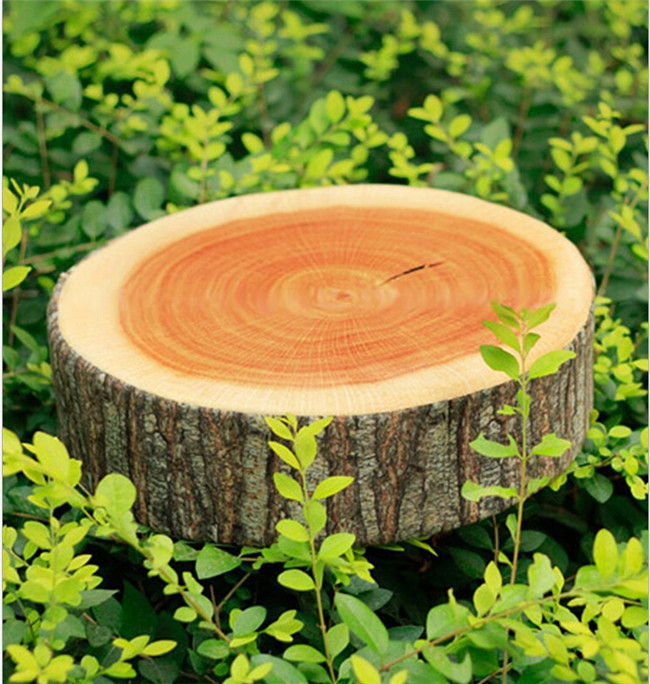 Tree Stump Cushion Pillow