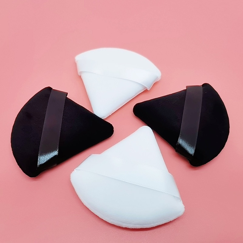 Triangle Makeup Velvet Powder Puff (6 pcs) Triangle Makeup Velvet Powder Puff (6 pcs)