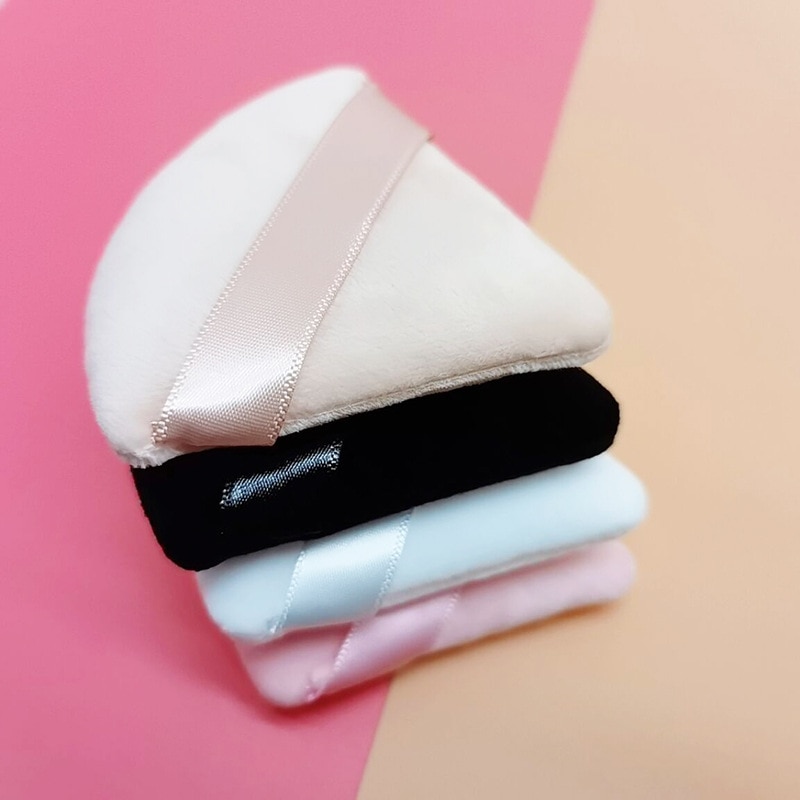 Triangle Makeup Velvet Powder Puff (6 pcs) Triangle Makeup Velvet Powder Puff (6 pcs)