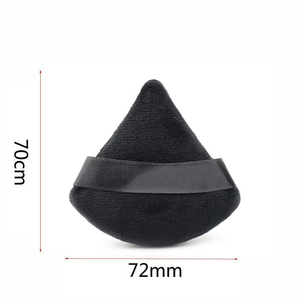 Triangle Makeup Velvet Powder Puff (6 pcs) Triangle Makeup Velvet Powder Puff (6 pcs)