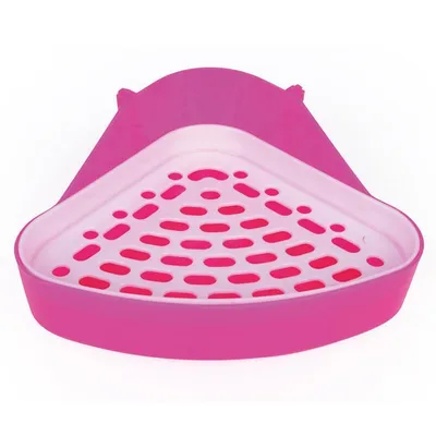 Triangle Plastic Hamster Litter Tray Triangle Plastic Hamster Litter Tray