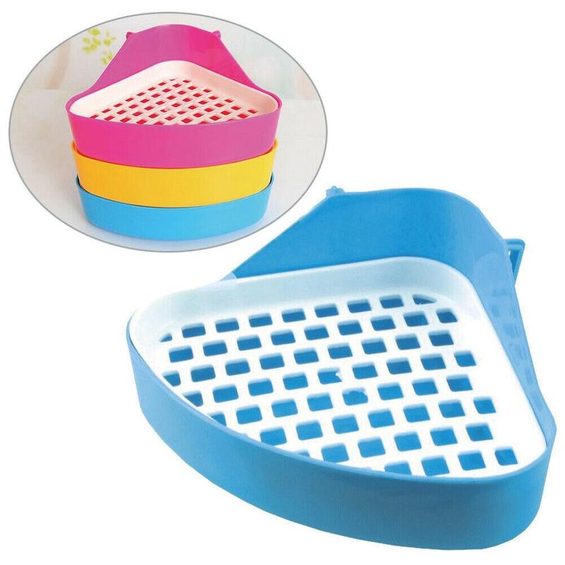 Triangle Plastic Hamster Litter Tray Triangle Plastic Hamster Litter Tray