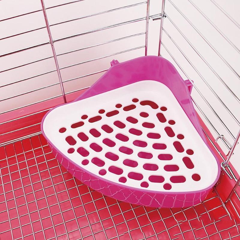 Triangle Plastic Hamster Litter Tray Triangle Plastic Hamster Litter Tray