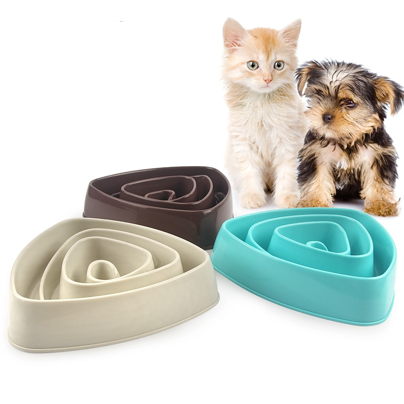 Triangular Dog Slow Feeding Bowl Triangular Dog Slow Feeding Bowl