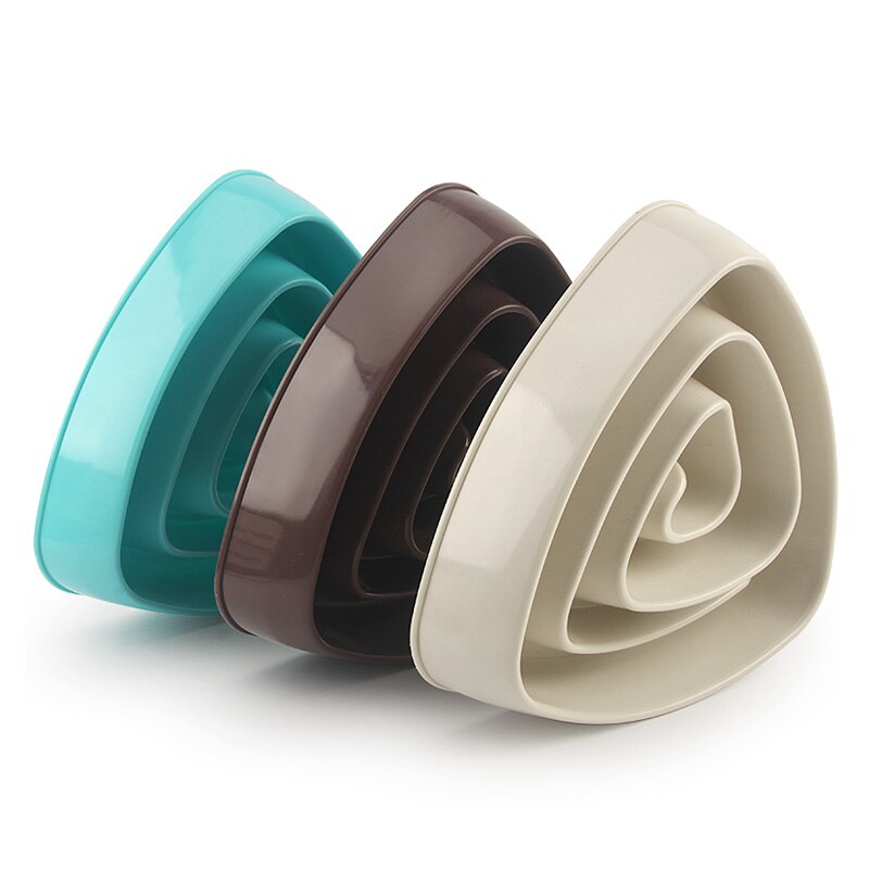 Triangular Dog Slow Feeding Bowl