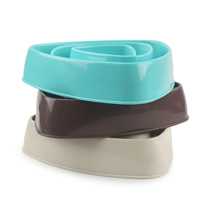 Triangular Dog Slow Feeding Bowl