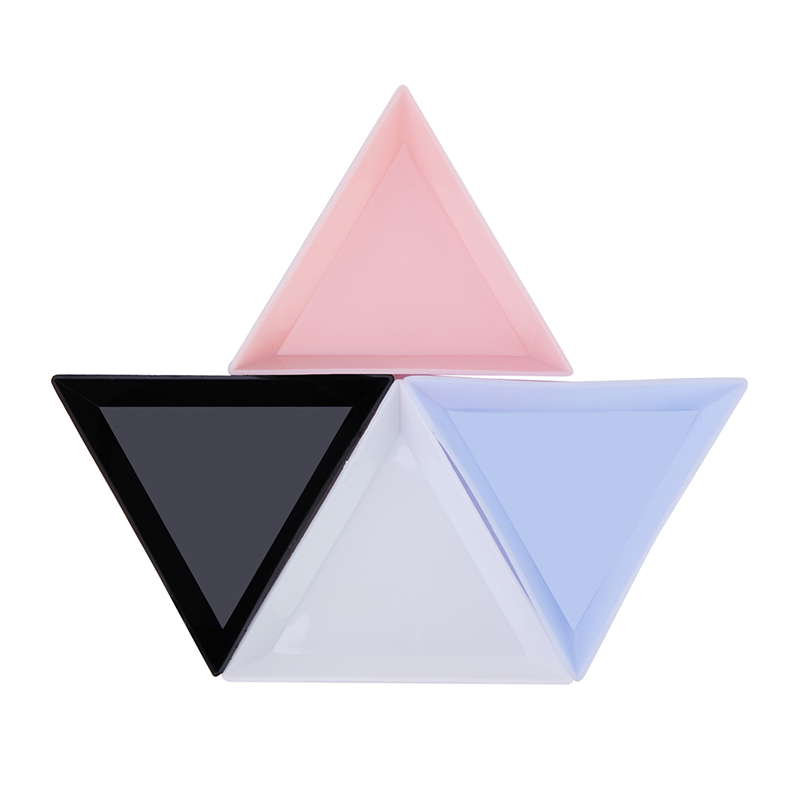 Triangular Plastic Bead Trays (10Pcs)