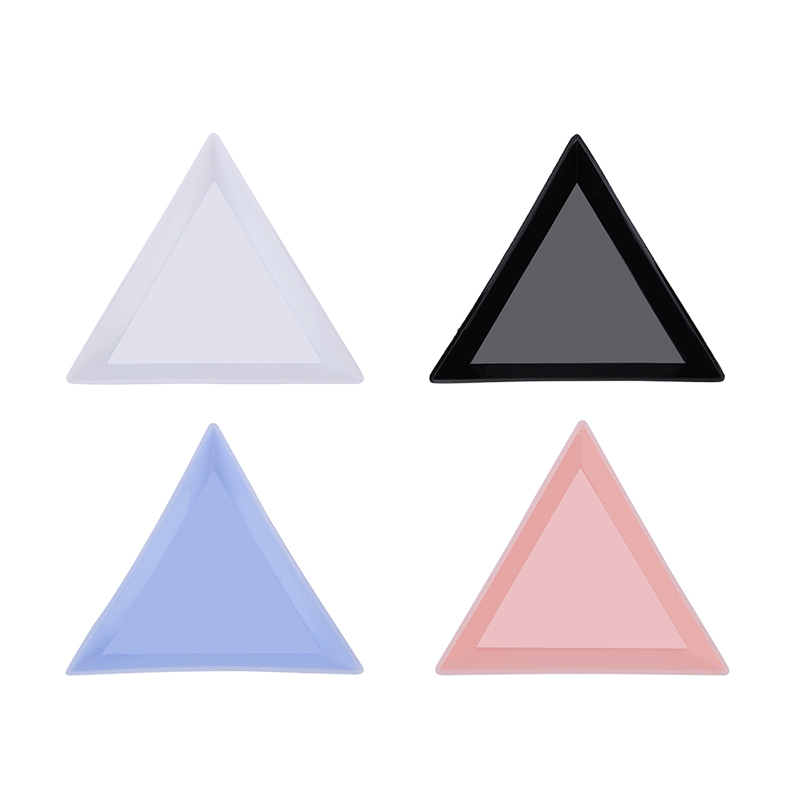 Triangular Plastic Bead Trays (10Pcs)
