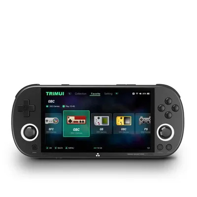 Trimui Smart Pro Handheld Game Console 4.96” IPS Screen Linux System Joystick RGB Lighting Smartpro Retro Video Game