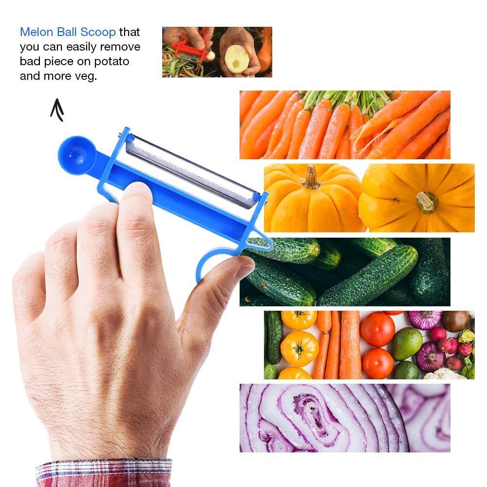 Trio Peeler and Shredder Set (3 pcs)