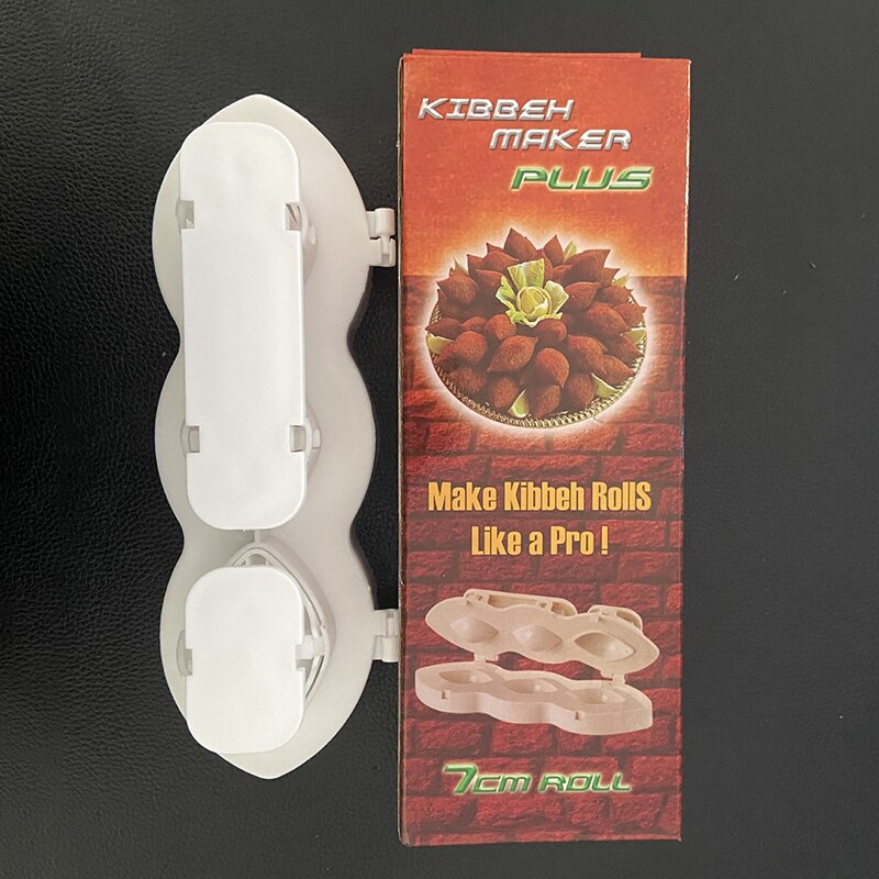 Triple Slot Plastic Kibbeh Mold Triple Slot Plastic Kibbeh Mold