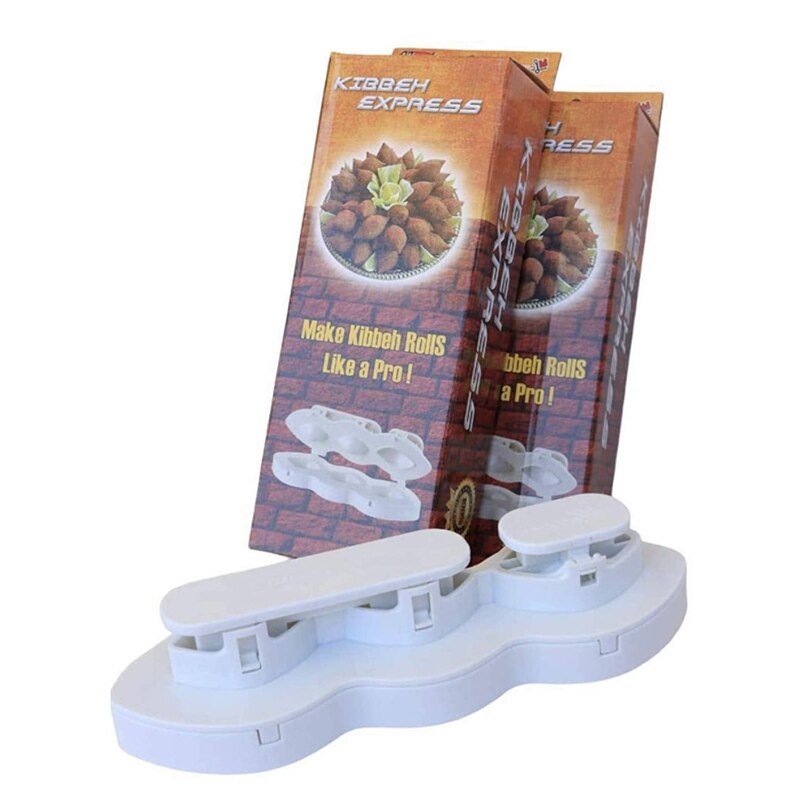 Triple Slot Plastic Kibbeh Mold Triple Slot Plastic Kibbeh Mold