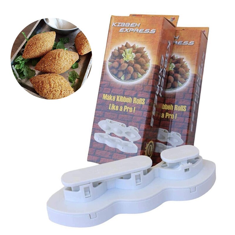 Triple Slot Plastic Kibbeh Mold Triple Slot Plastic Kibbeh Mold